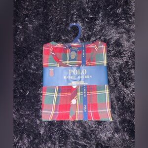 Polo Ralph Lauren Red and Green Kids Pajamas Nightgown